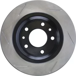 126.61097SL - StopTech Sport Slotted Brake Rotor; Rear Left -Automotive parts store 126.61097SL Back b49c