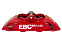 BC4104RED-R - EBC Apollo-4 Brake Caliper; Red - Trailing Right