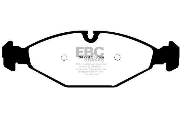 DP31009C - EBC Redstuff Brake Pads; Front 2 DP31009C - EBC Redstuff Brake Pads; Front - Image 2