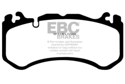 DP81939RP1 - EBC RP-1 Brake Pads; Front -Automotive parts store DP1939 41a0