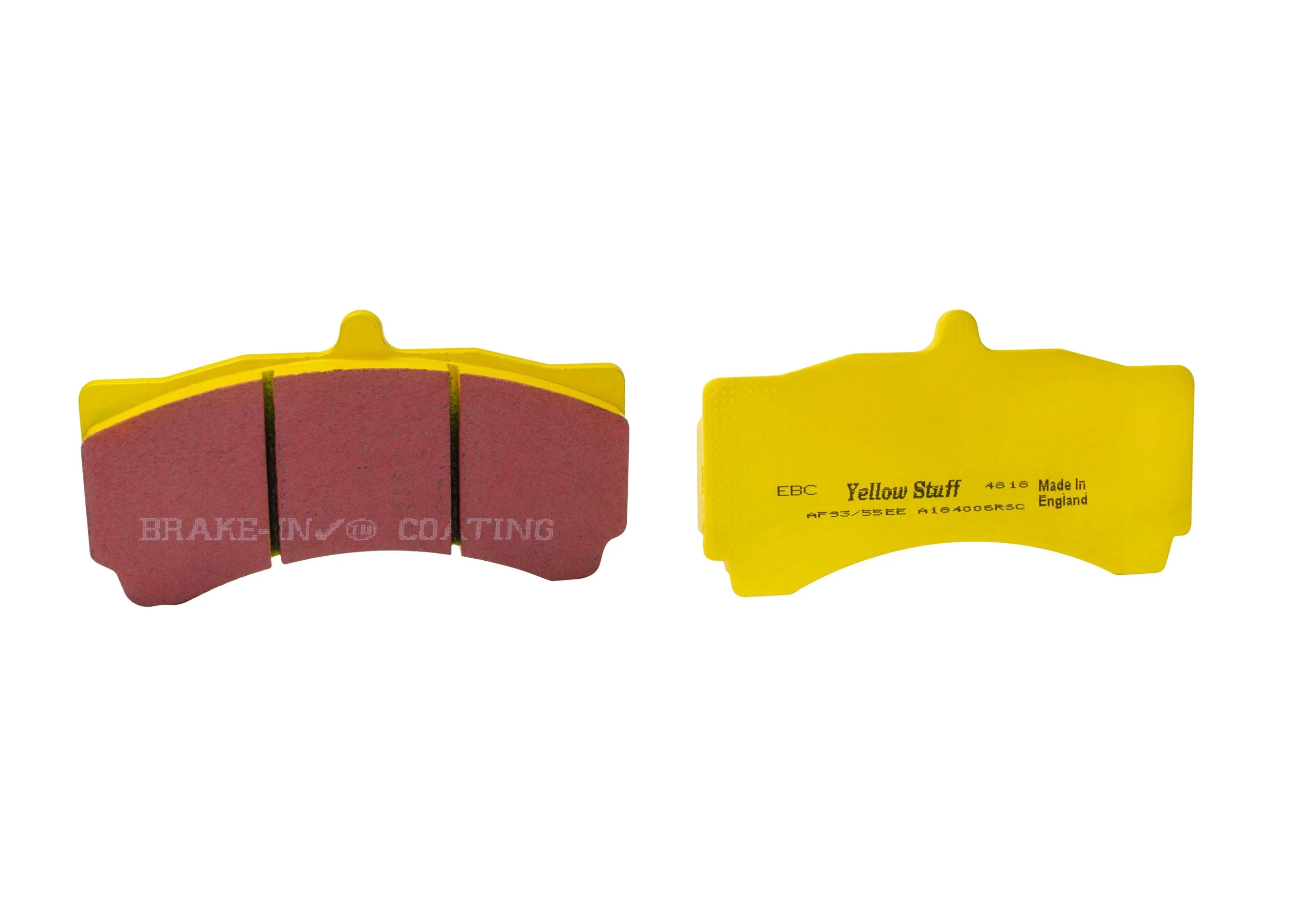 DP4006R - EBC Yellowstuff Brake Pads; Front 2 DP4006R - EBC Yellowstuff Brake Pads; Front - Image 2