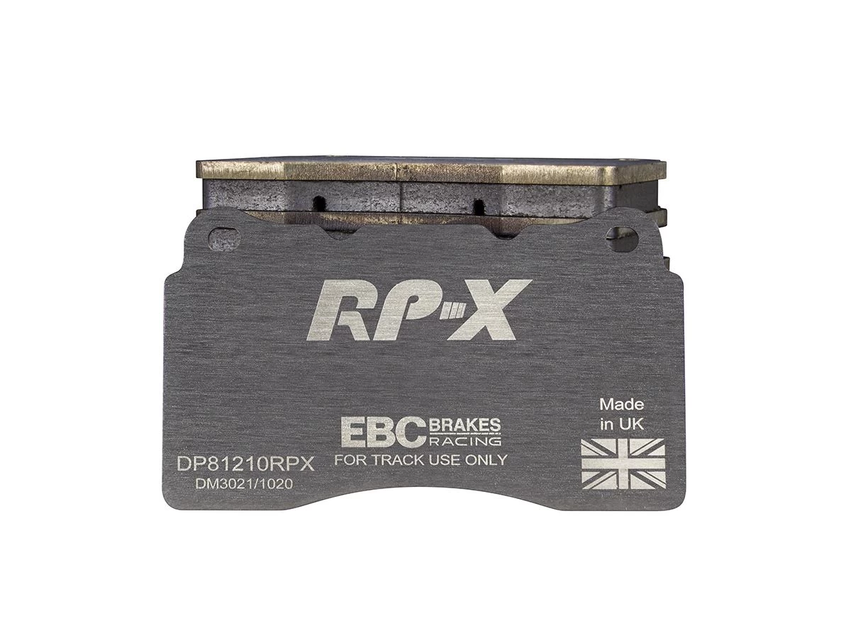 DP81210RPX - EBC RP-X Brake Pads; Front 1 DP81210RPX - EBC RP-X Brake Pads; Front