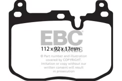 DP82130RPX - EBC RP-X Brake Pads; Front -Automotive parts store DPX2130 f91c