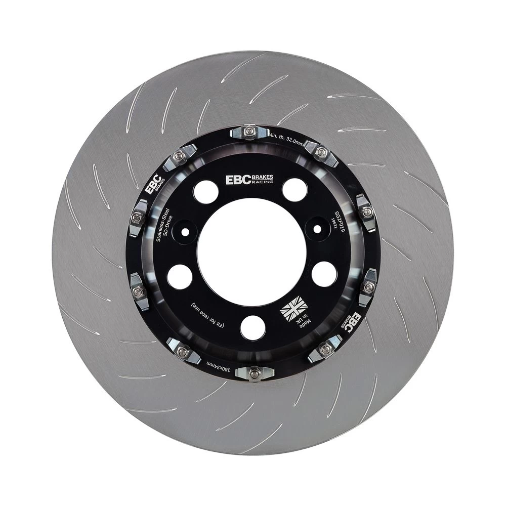 SG2F019 - EBC SG2F 2-Piece Slotted Brake Discs; Front 2 SG2F019 - EBC SG2F 2-Piece Slotted Brake Discs; Front - Image 2