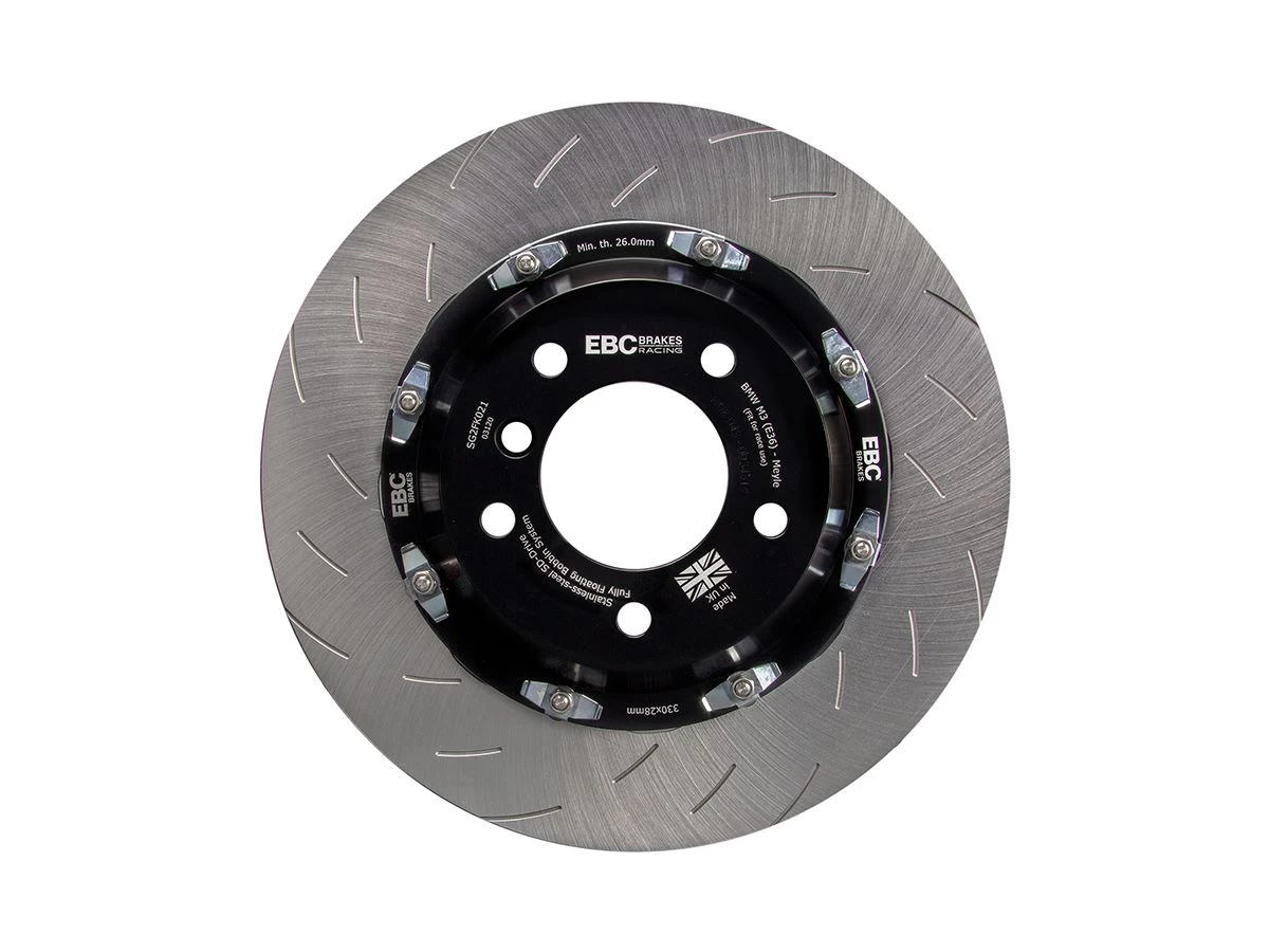 SG2FK-021 - EBC BBK Replacement Discs - 330x28mm Slotted - Front 2 SG2FK-021 - EBC BBK Replacement Discs - 330x28mm Slotted - Front - Image 2