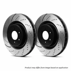 GD1231 - EBC GD Dimpled & Slotted Brake Discs; Front