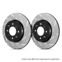 USR1927 - EBC USR Slotted Brake Discs; Rear